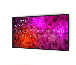 SWEDX 55" High Brightness screen / 1500 cd/m2 / 4K