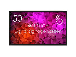 SWEDX 50" Touch Digital Signage screen / 4K in 4K