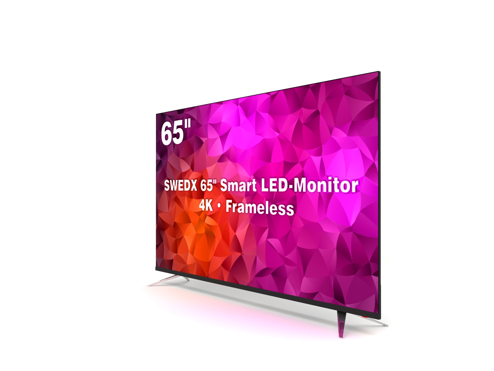 SWEDX 65\" Smart LED-Monitor. 4K Frameless. Pixel Policy 1