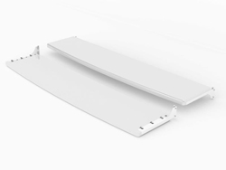 SWEDX Lamina 58" Front/Back Shelf - White