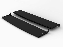SWEDX Lamina 58" Front/Back Shelf - Black