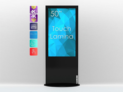 SWEDX Touch Lamina 127 cm (50 Zoll)  / 4K in 4K out / Schwarz