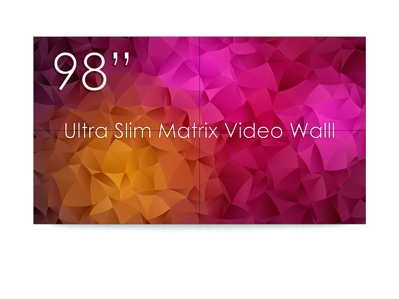 SWEDX 49 inch Ultra Matrix Video Wall LED